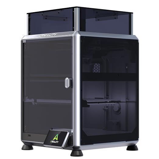 Creality Black Transparent K2 SE/ K1 SE Enclosure, Dustproof Cover Tent Constant Temperature Noise Reduce for K1 SE K2 SE 3D Printer Support ABS PETG Filament Printing