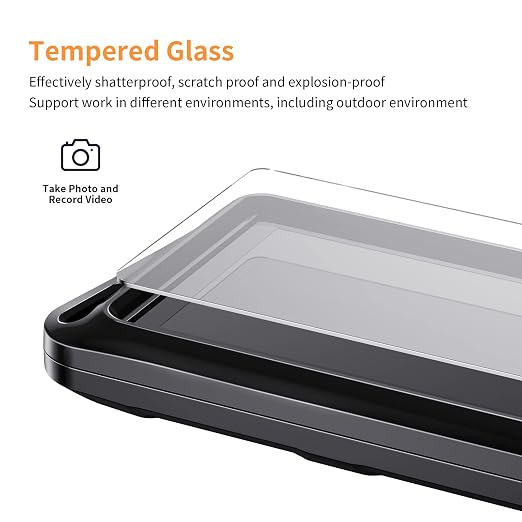 1080P HD Dual Lens Endoscope, Borescope Inspection Camera with Light, Waterproof, Black, 4.3'' IPS Screen, 16.5 Ft Semi-Rigid Cable, USB Connectivity