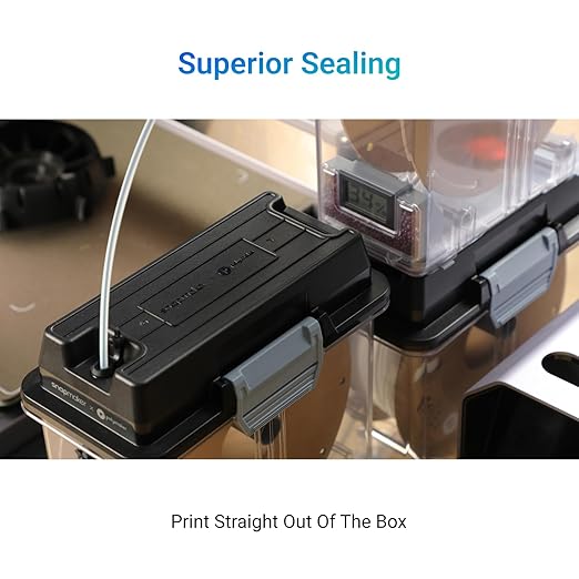 Snapmaker Filament Dryer,3D Printer Filament Dryer and Storage Box with 360°PTC Fast Heater for Keeping Filament Dry,Compatible with 1.75/2.85/3mm PLA PETG ABS TPU ASA PA PC PVA