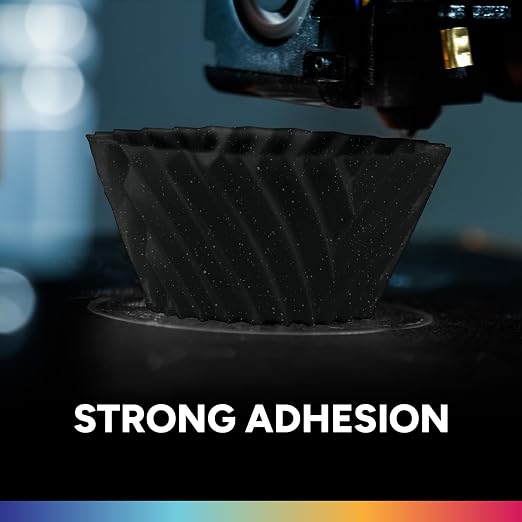 OVERTURE PLA Filament 1.75mm, Neatly Wound 3D Printer Filament 1kg Spool (2.2lbs), Dimensional Accuracy +/- 0.02 mm, Fit Most FDM 3D Printers (Sparkle Black)