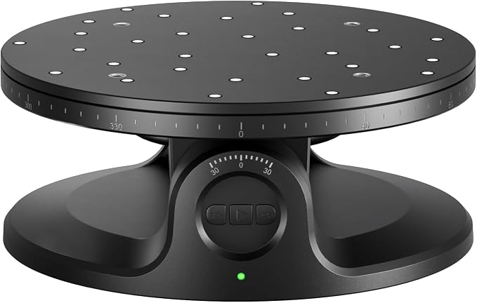 Revopoint Dual Axis Turntable for Accurate 3D Scanning, Easy Capturing Detail-rich 3D Data of Small-Medium Objects