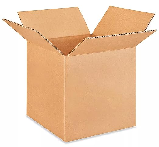 IDL Packaging B-666-25 Packaging Cube Corrugated Shipping Boxes 6"L x 6”W x 6"H (Pack of 25) -"Mug Size Box" Excellent Choice of Strong Packing Boxes for USPS, UPS, FedEx Shipping