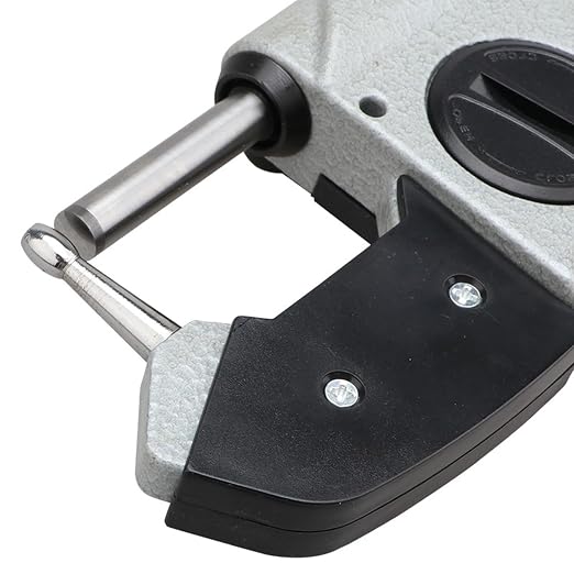Reloading Micrometer Tube Ball Spherical Anvil Digital Electronic Micrometer Measuring Tool 0-1"/0-25mm Inch/Metric