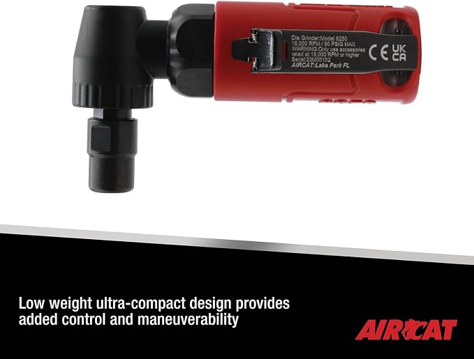AirCat 6250: 1/4" Mini Right Angle Die Grinder