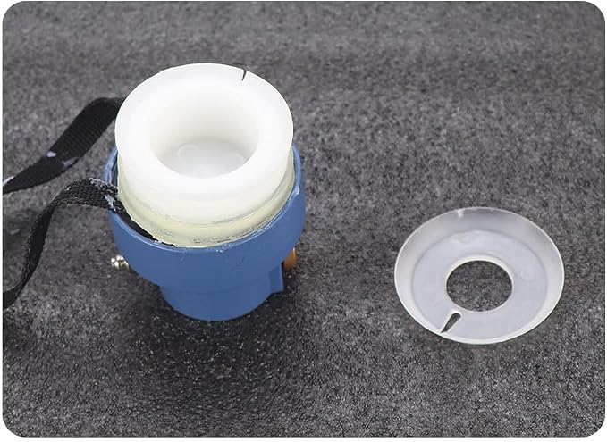 10 oz / 20 oz Sausage Pneumatic Caulking Gun Two Functions Silicone Sealant Gun Air Rubber Gun Caulk Applicator Tool with 25 Transparent Glue Nozzles