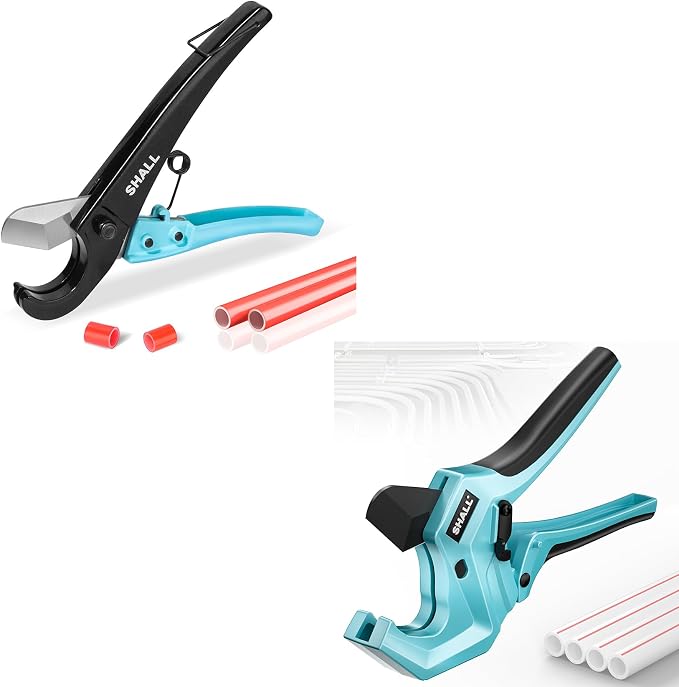 SHALL 2-1/2'' PVC Pipe Cutter & PEX Pipe Cutter Set