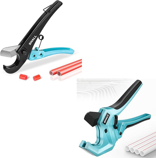 SHALL 2-1/2'' PVC Pipe Cutter & PEX Pipe Cutter Set