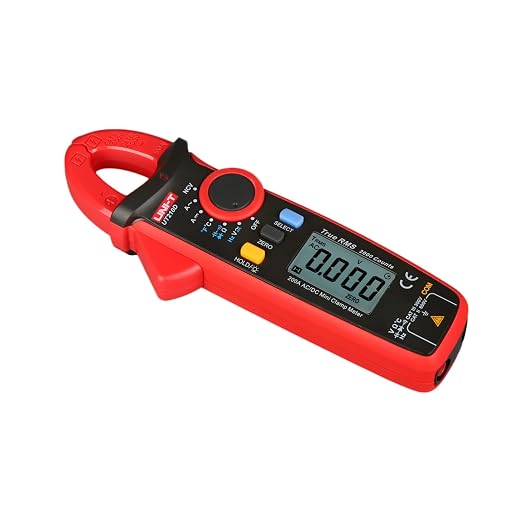 UNI-T AC/DC Clamp Meter UT210D Amp Meter Clamp Multimeter Tester Digital Voltmeter Continuity Tester Capacitor Mini Ammeter HVAC Tool