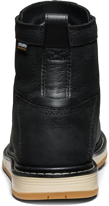 KEEN Utility Men's San Jose 6" Alloy Toe Waterproof Wedge Work Boots