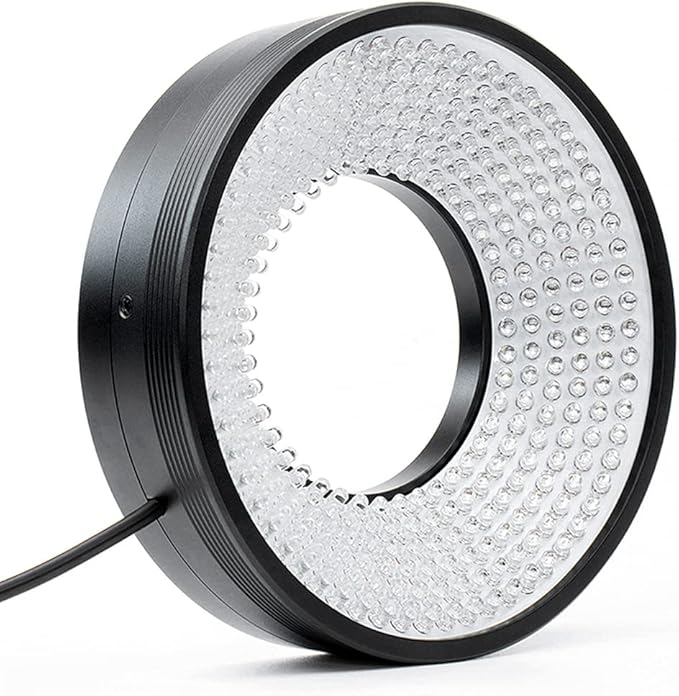 90mm White Ring Light Machine Vision LED 24V Detection and Recognition Lamp Industrial Camera