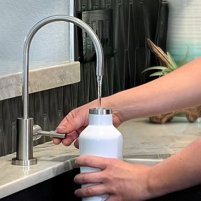 WaterChef Under-Sink Water Filter Replacement Cartridge UR90 (with Battery) | for U9000 Systems | NSF/ANSI Certified for 78 Contaminants | 1,000-Gallon Capacity | Made in USA