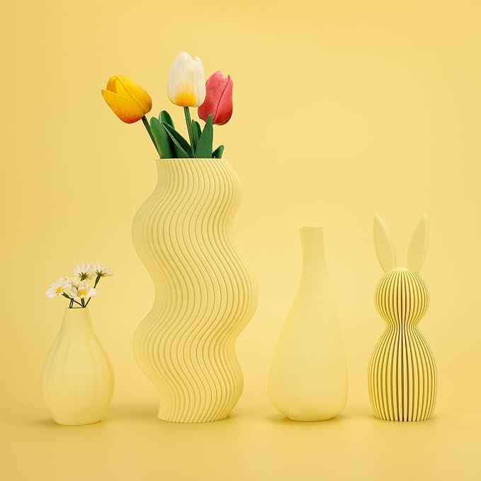 3DHoJor Matte PLA Filament 1.75mm, Upgrade 1kg Cardboard Spool PLA Filament 1.75 PLA 3D Printing Filament, Print with Most 3D Printers Using 3D Filament-Almond Yellow