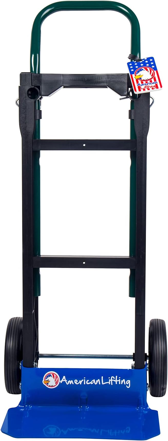 American Lifting 400 lb Capacity Ultra Lightweight Super Strong Nylon Convertible Hand Truck & Dolly