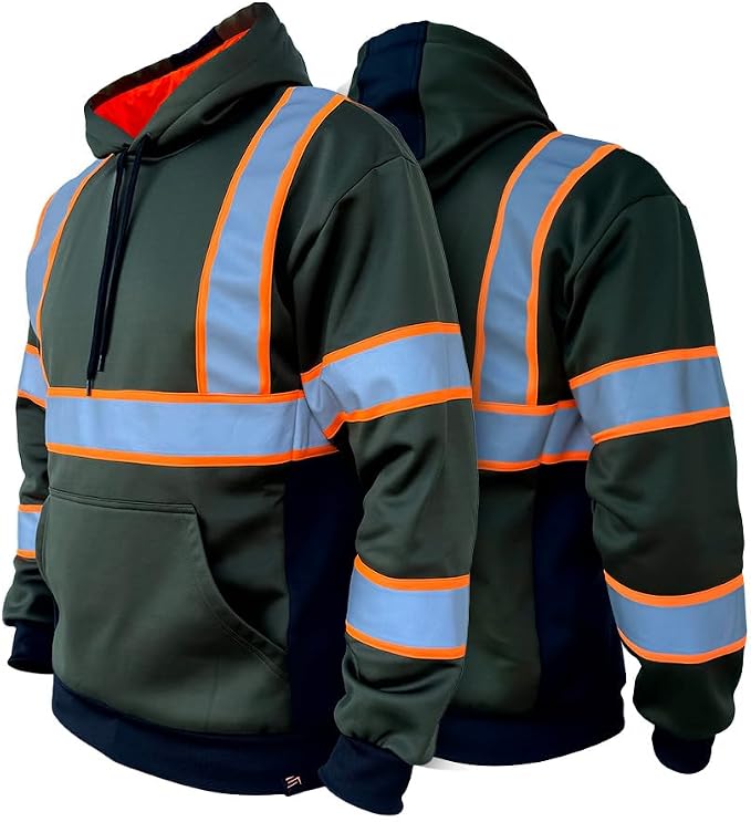 SafetyShirtz SS360 ANSI Class 3 Type R Graphic Hoodie