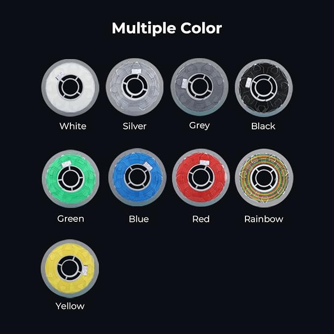 Creality PLA Filament 1.75mm Red, 3D Printer Filament 1kg (2.2lbs) Spool, High Toughness & Warp-Free, Dimensional Precision ±0.03mm, Printing Filament for All FDM 3D Printers