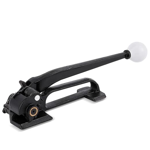 Steel Strapping Tensioner for 1/2" to 3/4" Width Strapping | Steel Banding Strapping Tool for 0.3-0.4mm Thickness, Heavy-Duty Manual Tool Banding Kit