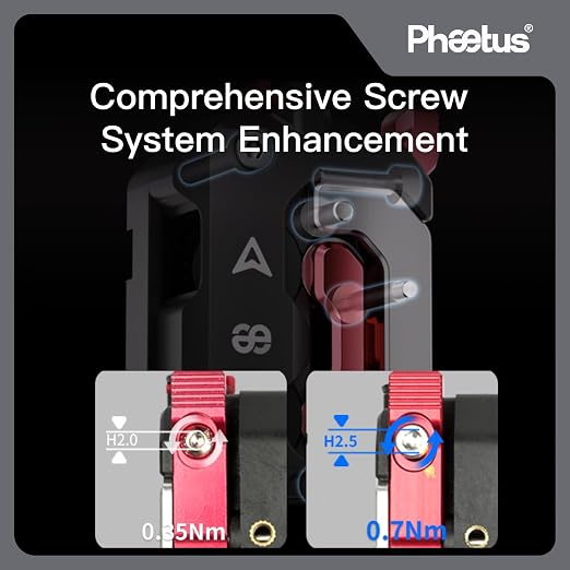 Phaetus DXC1 Extruder for Creality K1 Series | Dual-gear no-slip, 60% less wear; RNC 3x life, adapts all filaments, runout auto-pause, clog-free cooling