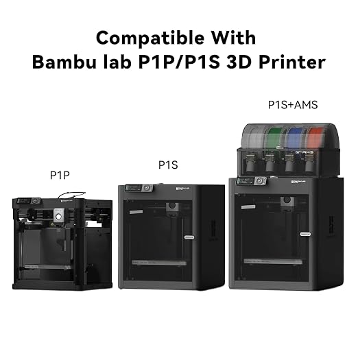 Bamboo Original P1/P1P/P1S 0.2mm Stainless Steel Hotend Complete Kit with Fan,Full Assembly Hot End Kit for Bambu Lab P1 Series 3D Printer