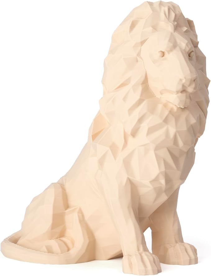 Prusament Premium PLA Noctua Beige 1.75mm 1kg 3D Printer Filament | PLA filament with ±0.02 mm precision, low warping, and reliable, tangle-free printing for beginners and professionals.