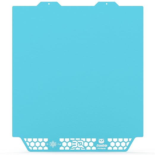 BIQU CryoGrip Pro Glacier Panda Build Plate for Bambu-Lab A1 Mini 3D Printer, Double-Sided Fine Textured Spring Steel Sheet, Firm Adhesion,184x184mm, 1 Piece