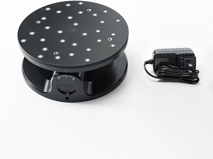 Revopoint Dual Axis Turntable for Accurate 3D Scanning, Easy Capturing Detail-rich 3D Data of Small-Medium Objects