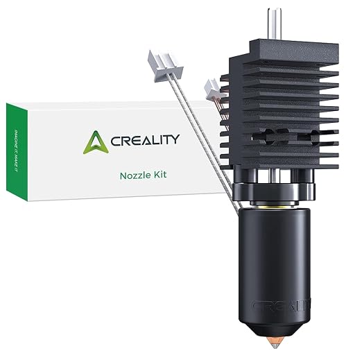 Creality K2 Pro Ceramic Heating Block Kit, Upgrade 3D Printer Hotend Quick-swap Nozzle Kit, All-Metal Integrated Extruder Hot end with Heat Sink, 300°C Temperature Resistance for Creality K2 Pro Combo