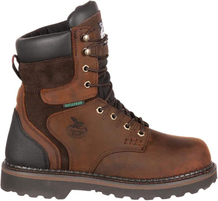 Georgia Boot Brookville Waterproof 8" Work Boot