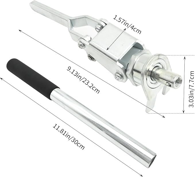 Saihisday 66784 Stud Mount Valve Spring Compressor Removal Tool Remove and Install Valve Springs and Retainers, Replacement for 3/8 "and 7/16" Rocker Studs, Replaces 66784