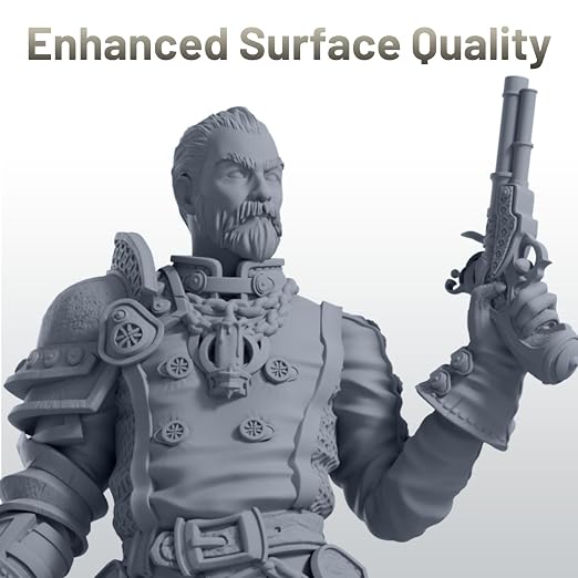 PAP10 3D Printer Resin, UltraPrint Production Precision with Smallest Detail and Higher Sharpness, Compatible with Reflex RS & RS Turbo & Reflex & Reflex Turbo & Reflex 2/Pro (Asy Grey, 1KG)