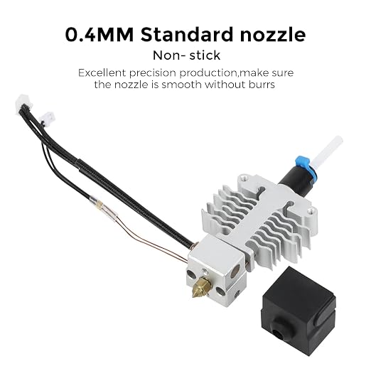 Creality Official Ender 5 S1 Hotend Kit Replacement High Temperature High Speed Complete Nozzle Hot End Kit, Original Hotend Replacement Accessory Kit for Ender 5 S1 3D Printer