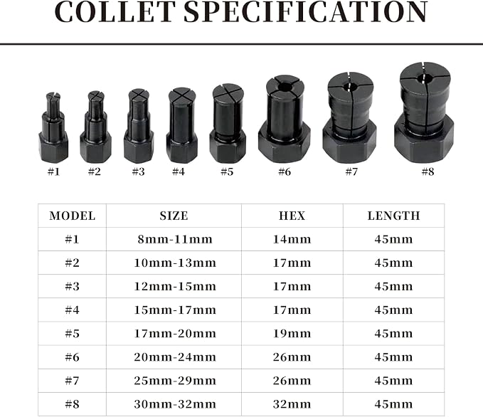12pcs Blind Hole Bearing Puller Set Internal Bearing Extractor Puller Kit Motorcycle Bicycle Wheel Bearing Removal Tool Slide Hammer Pilot Insert Inner Bearing Puller Tool with Expanding Collet 8-32MM