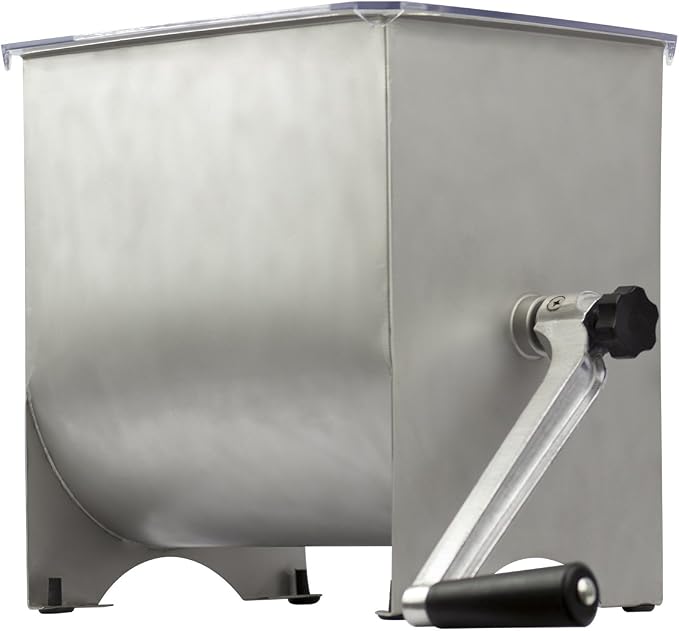 Chard MM-102, Meat Mixer with Stainless Steel Hopper, 20lbs , silver