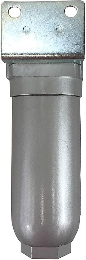 INDUSTRIAL GRADE LUBRICATOR OILER FOR COMPRESSED AIR LUBRICATE PNEUMATIC AIR TOOLS, METAL BOWL WITH VISIBLE SIGHT GLASS, 225 PSI MAX (1/2" NPT, 11oz)