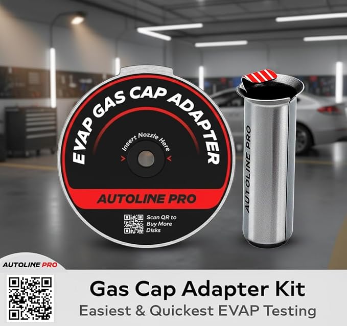 AutoLine Pro EVAP High Volume Smoke Machine Leak Tester with Built-in Air Pump - Shop Series Plus - Automotive Smoke Tester with Best Ranked Smoke Fluid, Premium Cone & Gas Cap Adapter