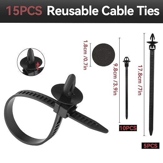 1430Pcs Car Interior & Exterior Retainer Clips - 47 Sizes Assorted Colorful Push Pins & Metal Screws. 3-Tier Box Auto Fastener Kit with Orange Pry Tools for Bumper Door (1430Pcs)
