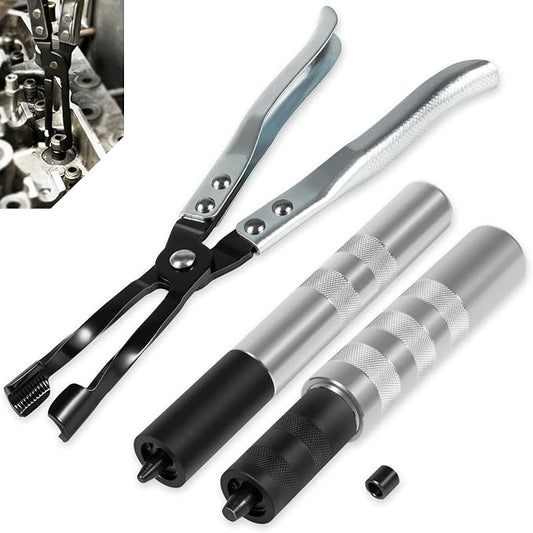 36050 Valve Keeper Remover and Installer Kit & HW0107 Valve Seal Pliers Valve Stem Seal Removal Tool Valve Spring Compressor for Toyota Four Cylinder & for Chrysler New World Engines (36050 & HW0107)