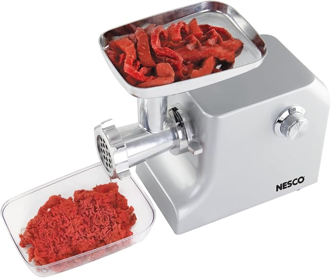 NESCO FG-600 Electric Food Grinder, standard, Silver