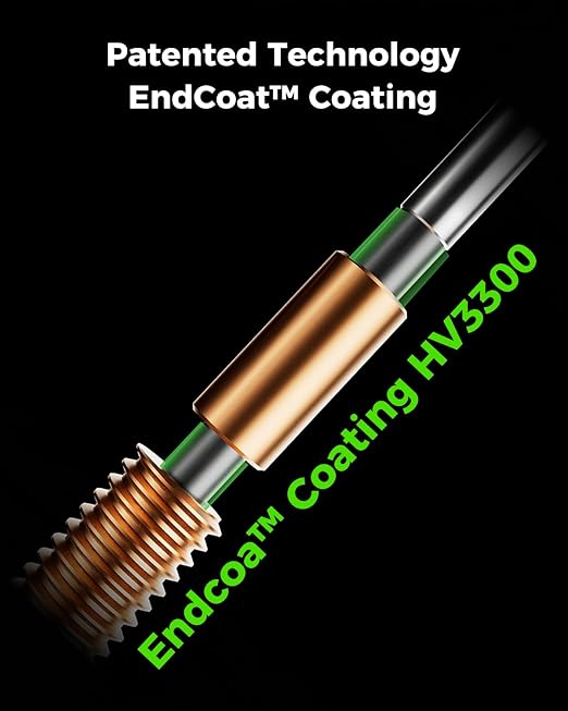 Creality Phaetus K2 Plus Silicon Carbide Nozzle, 0.4mm Quick-Swap 3D Printing Nozzle Specially for Carbon Fiber, Wood, Glass Fiber Filament, Suit for 3D Printer K2 Plus, K2, K2 Pro, Creality Hi