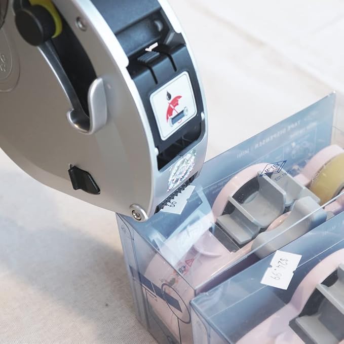 Motex Genuine MX-5500NEW 1 Line 8 Digits Price Tag Gun Kit - Includes 10,000 Blank Labels (White + Red + Yellow + Green) and 1 Pre-Loaded Inker with 1 Ink Refill