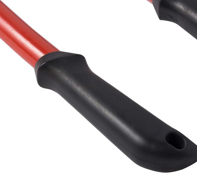 MAXPOWER 30 Inch Heavy Duty Bolt Cutter | Drop-Forged Chromoly Steel Blades for Maximum Cutting Force | Soft Rubber Grip Handles for Secure & Comfortable Use | Cuts Padlocks, Chains, Bolts, Wire Mesh