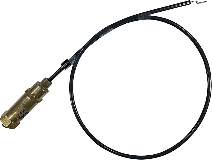 Throttle Control Mechanism for Gas Engine Air Compressors, Cable Whip Style (13HP and Above Engines, 48" Throttle Control Cable)