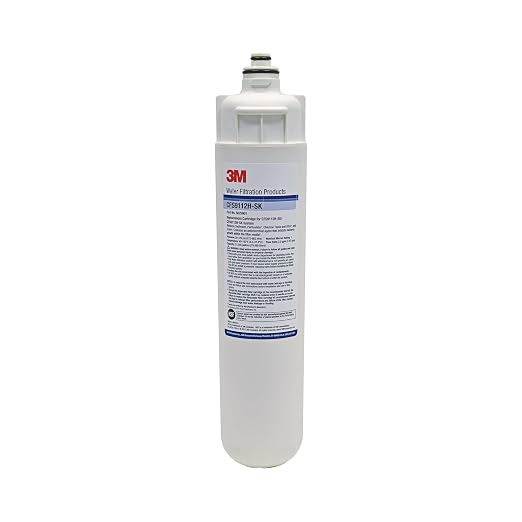3M 9000H Series Retrofit Filter Cartridge CFS9112H-SK, 5629901, Standard Length, 1 um NOM, 2.0 gpm, 21000 gal