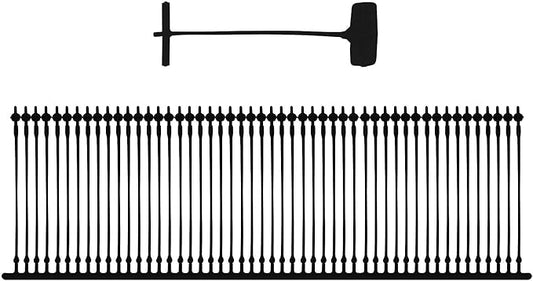 25mm(1 Inch) Black Tag Gun Barbs (Fasteners) for Any Standard Price Labels Clothing Tagging Attachers - 5000 Pcs