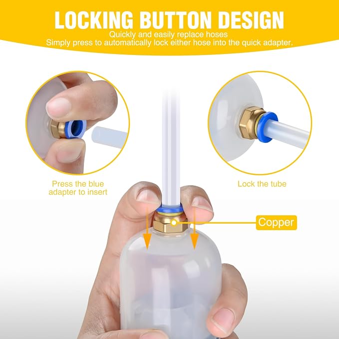 GOOACC Oil Extractor Pump Automotive, Fluid Extractor with Hose Oil Change Syringe Vacuum Pump Extractor, 200CC Manual Brake Fluid Extractor for Car Engine Oil Transfer Suction Extraction Fill 0.21QT