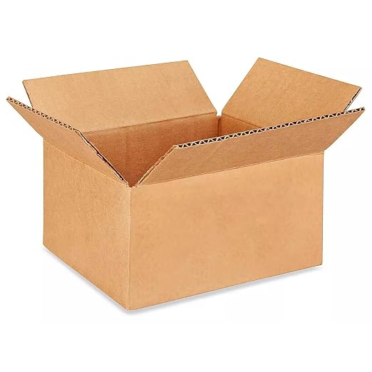 IDL Packaging - B-864-10 Small Corrugated Shipping Boxes 8"L x 6”W x 4"H (Pack of 10) - Excellent Choice of Strong Packing Boxes for USPS, UPS, FedEx Shipping