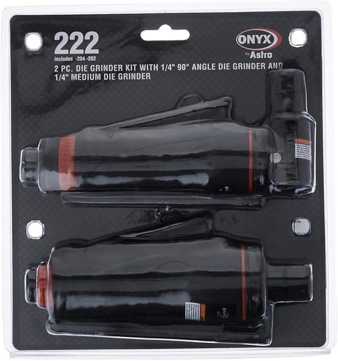 Astro 222 ONYX Die Grinder Kit, 2-Piece