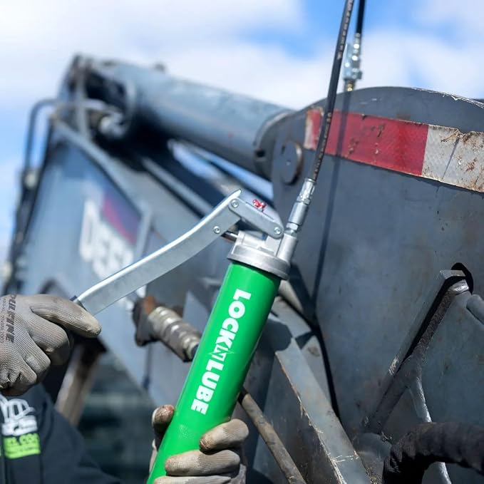 LockNLube Lever Grip Grease Gun