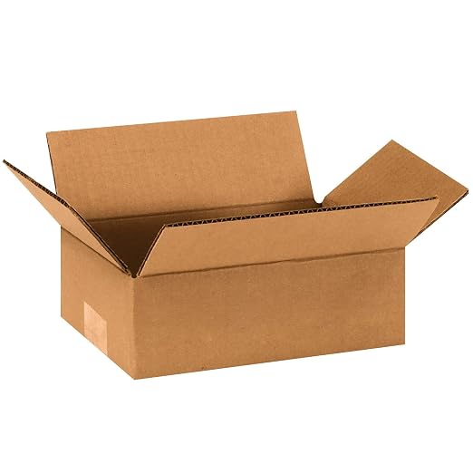 BOX USA Small Shipping Boxes 9"L x 6"W x 3"H (100-Pack) - Small Corrugated Cardboard Packaging Boxes for Shipping, Packing, Moving, and Storage at Home, Office, or Business
