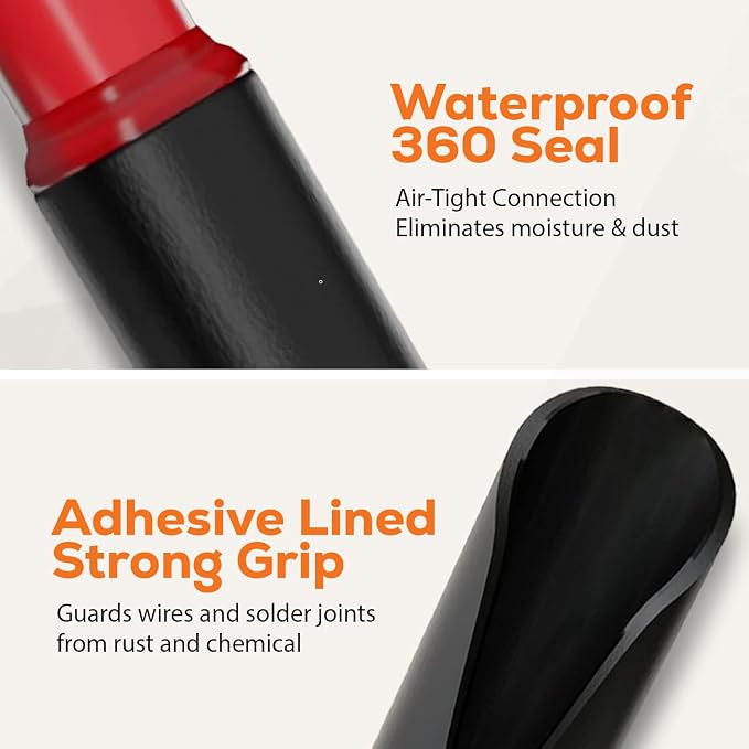 3/16" 4.8mm HELIXAL 3:1 Heat Shrink Tubing, Dual Wall Adhesive Lined Wire Shrink Wrap, Waterproof Marine Grade Electrical Insulation Roll 10ft