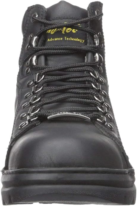 Ad Tec Men's 6" Ankle Laceup Leather Certified Work & Hiker Boot | Steel Toe, Padded Collar, Cushioned Insole & Oil Resistant Outsole